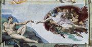 CERQUOZZI, Michelangelo The creation of Adam